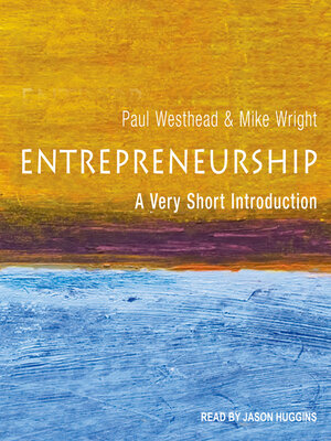 cover image of Entrepreneurship